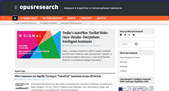 Desktop Screenshot of opusresearch.net